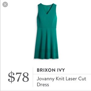 Jovanny knit laser cut dress